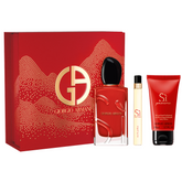 Giorgio Armani Armani Si Passione 100ml EDP + 50ml Body Lotion + 10ml EDP Mini for Women Gift Set